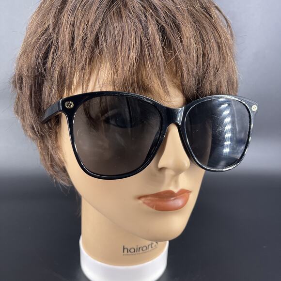 Gucci Black Cat Eye Ladies Sunglasses GG0024S 001, 58 - 16-140 main image 12